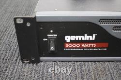 Amplificateur de puissance professionnel Gemini XGA-5000 5000W avec cordon d'alimentation TESTÉ