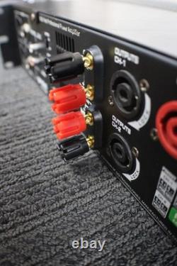 Amplificateur de puissance professionnel Gemini XGA-5000 5000W avec cordon d'alimentation TESTÉ