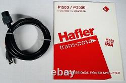 Amplificateur de puissance professionnel Hafler P1500 Trans. Nova