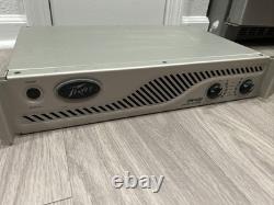 Amplificateur de puissance professionnel Peavey IPR-1600 monté en rack d'occasion non testé argenté