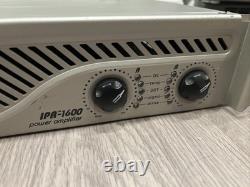 Amplificateur de puissance professionnel Peavey IPR-1600 monté en rack d'occasion non testé argenté