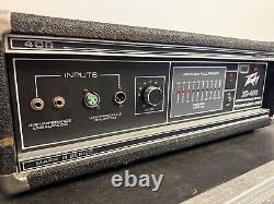 Amplificateur de puissance professionnel Peavey XC-400 Série Mark III de 1980 à canal unique