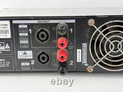 Amplificateur de puissance professionnel Phonic Max 1500 d’occasion, appareil seul, noir