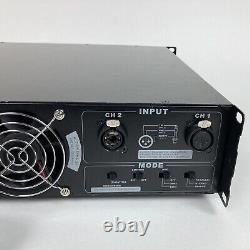 Amplificateur de puissance professionnel Phonic Max 1500 en bon état de fonctionnement avec problèmes esthétiques