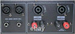 Amplificateur de puissance professionnel Pro PA4400 monté en rack 2200 watts pour clubs de musique PA