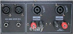 Amplificateur de puissance professionnel Pro PA6400 monté en rack 3200 Watts pour groupe de musique et club.