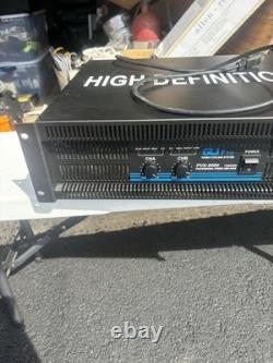 Amplificateur de puissance professionnel Pro PVX-9000 allumé, tests limités super