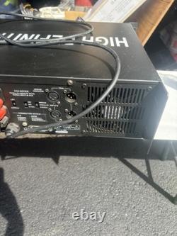 Amplificateur de puissance professionnel Pro PVX-9000 allumé, tests limités super