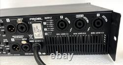 Amplificateur de puissance professionnel Proel HPD3000 à 4 canaux 3000 watts testé et fonctionnel