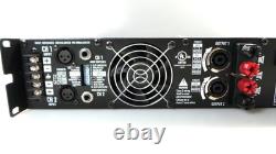Amplificateur de puissance professionnel QSC Audio RMX 850 à 2 canaux pour montage en rack avec cordon d’alimentation