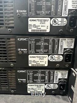 Amplificateur de puissance professionnel QSC CX502 2 canaux montable en rack de 300 watts à 8?