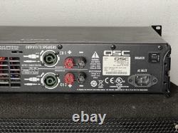 Amplificateur de puissance professionnel QSC GX5 à 2 canaux 700 W avec cordon d’alimentation