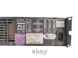 Amplificateur de puissance professionnel QSC PL218 Powerlight 2 Series 1800W montable en rack