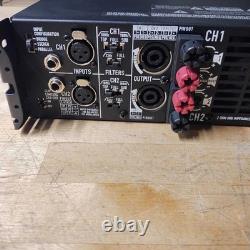 Amplificateur de puissance professionnel QSC PLX3102 d’occasion 3100 W, amplificateur 2 canaux à montage en rack