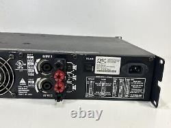 Amplificateur de puissance professionnel QSC RMX 1450 à deux canaux : mise en marche / pas de son