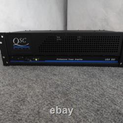 Amplificateur de puissance professionnel QSC USA 850 à 2 canaux, montage en rack, noir, amplificateur USA 425 W
