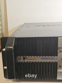 Amplificateur de puissance professionnel Technical Pro PA-2000