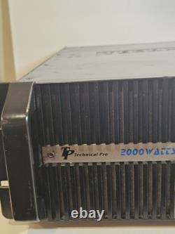Amplificateur de puissance professionnel Technical Pro PA-2000