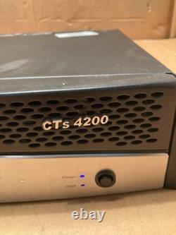 Amplificateur de puissance professionnel à 4 canaux Crown CTs 4200 GCTS4200A