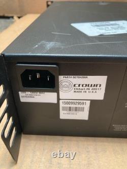 Amplificateur de puissance professionnel à 4 canaux Crown CTs 4200 GCTS4200A