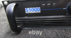 Amplificateur de puissance professionnel à deux canaux Samson S1000 500W