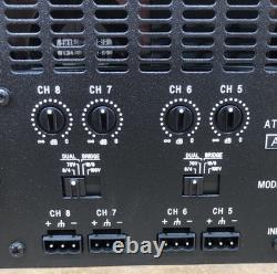 Amplificateur de puissance professionnel à montage en rack Crown CTS 8200 à 8 canaux testé