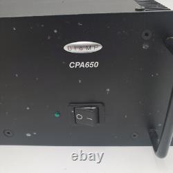 Amplificateur de puissance professionnel commercial Rauland-Borg BIAMP CPA 650 de 650 Watts