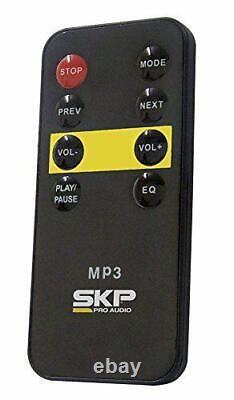 Amplificateur de puissance professionnel commercial SKP PRO AUDIO PW-070BT 4 canaux 2 micros
