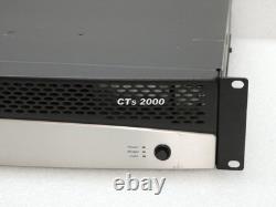 Amplificateur de puissance professionnel en rack 2 canaux Crown CTs 2000