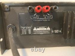 Amplificateur de puissance professionnel portable Crest Audio VS1500 filaire 120V 60Hz