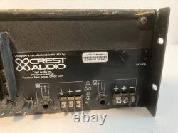 Amplificateur de puissance professionnel portable Crest Audio VS1500 filaire 120V 60Hz