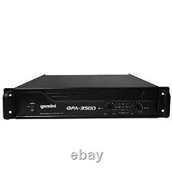 Amplificateur de puissance professionnel pour DJ Gemini GPA-3500 3000W