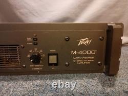 Amplificateur de puissance stéréo Peavey M-4000 (entretien professionnel)