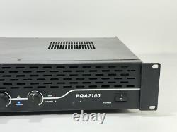 Amplificateur de puissance stéréo Pyle Pro PQA2100 montable en rack 230W avec canal à 8 Ohms