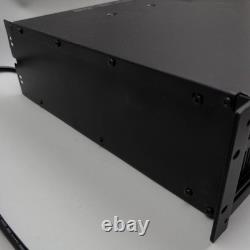 Amplificateur de puissance stéréo QSC ISA300Ti 2 canaux 300 W pour montage en rack audio professionnel noir