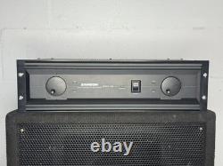 Amplificateur de puissance stéréo Samson Servo 550 275 W x2 pour sonorisation, montage en rack, audio professionnel, parfait