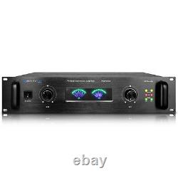 Amplificateur de puissance stéréo numérique à 2 canaux de 6000 watts de Technical Pro, Audio