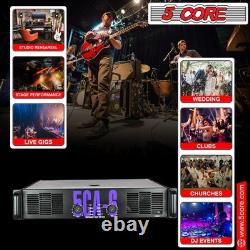 Amplificateur de puissance stéréo pro CA6 5 Core 2x800W 2/4/8 Ohm pour DJ et scène