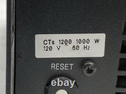 Amplificateur de puissance stéréo professionnel 2 canaux Crown CTs-1200 CTs1200 avec carte BBY PIP2