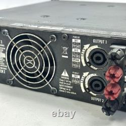Amplificateur de puissance stéréo professionnel 2 canaux QSC RMX 1450 pour montage en rack, 450 W par canal, testé