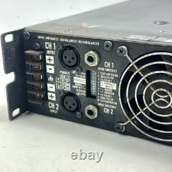 Amplificateur de puissance stéréo professionnel 2 canaux QSC RMX 1450 pour montage en rack, 450 W par canal, testé