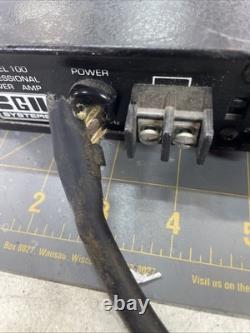 Amplificateur de puissance stéréo professionnel BGW Model 100