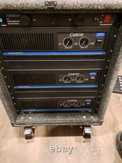 Amplificateur de puissance stéréo professionnel Carvin DCM 2000 2 canaux 2000W