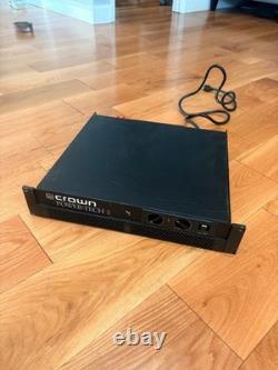 Amplificateur de puissance stéréo professionnel Crown Audio Power Tech 2 montable en rack 2 canaux