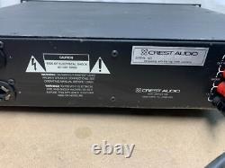 Amplificateur de puissance stéréo professionnel DJ FA901 Vintage Crest Audio fabriqué aux États-Unis