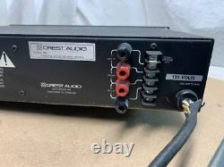 Amplificateur de puissance stéréo professionnel DJ FA901 Vintage Crest Audio fabriqué aux États-Unis