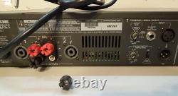 Amplificateur de puissance stéréo professionnel Mackie M-1400 Série FR en fonctionnement avec problème LIRE