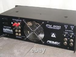 Amplificateur de puissance stéréo professionnel Peavey 250w x 2 PV500 montable en rack testé expédition gratuite