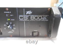 Amplificateur de puissance stéréo professionnel Peavey CS 800-1200 watts SANS LIVRAISON