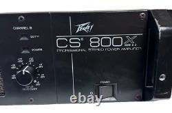 Amplificateur de puissance stéréo professionnel Peavey CS 800X de 1200 watts